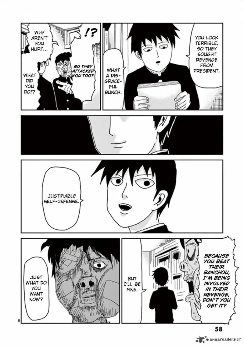 Mob Psycho 100 Chapter 28 page 8