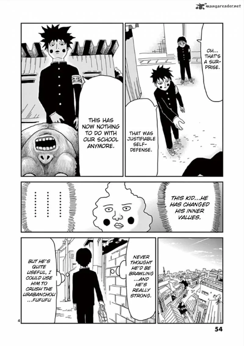 Mob Psycho 100 Chapter 28 page 4