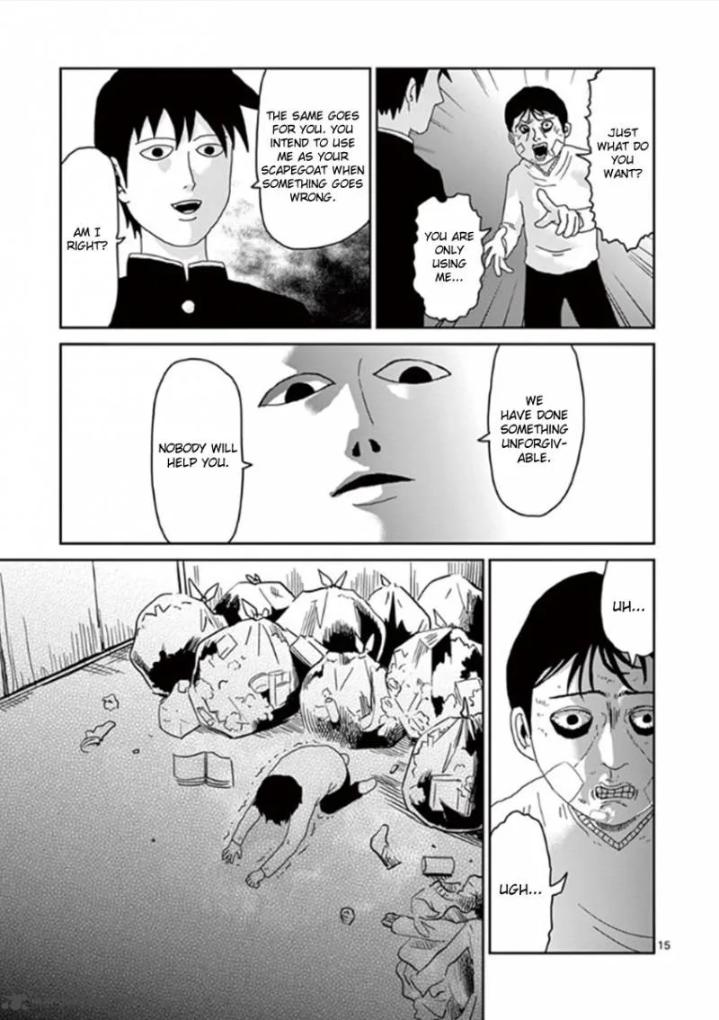 Mob Psycho 100 Chapter 28 page 15