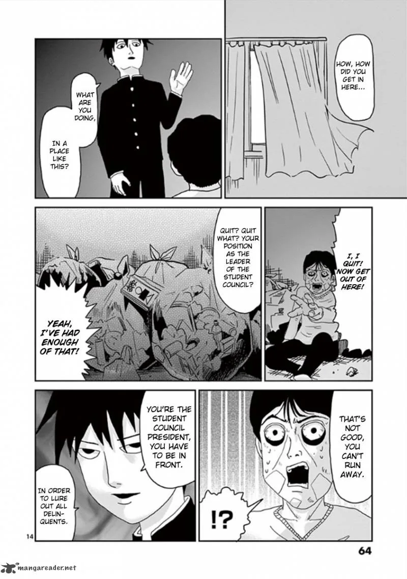 Mob Psycho 100 Chapter 28 page 14