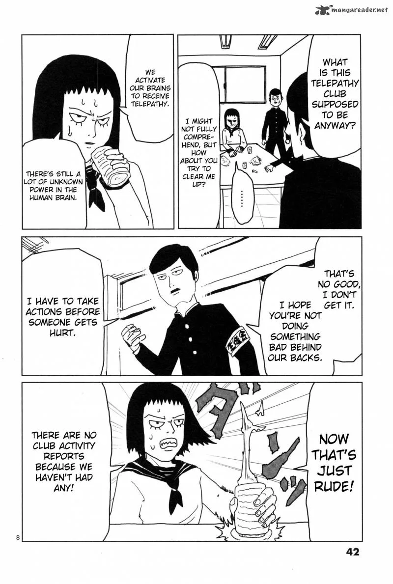 Mob Psycho 100 Chapter 3 page 8