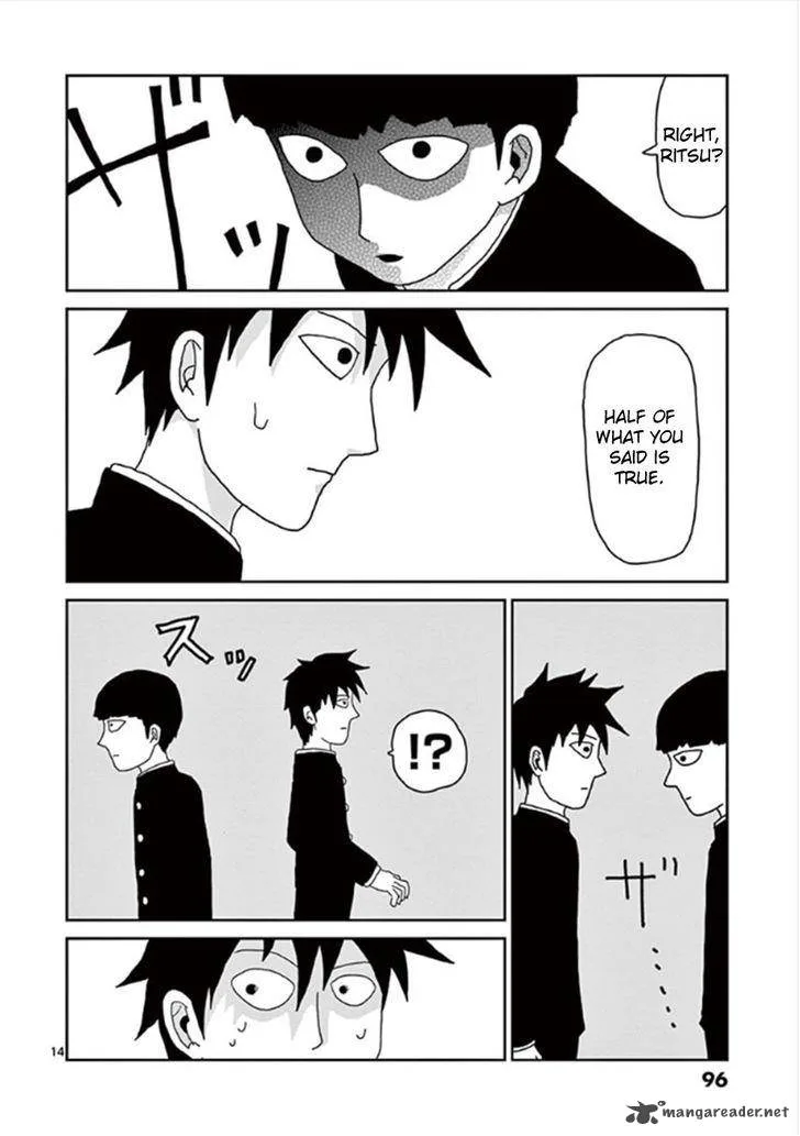 Mob Psycho 100 Chapter 30 page 14