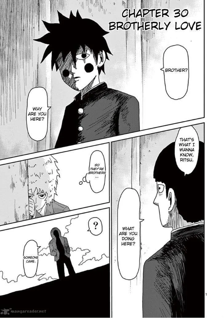 Mob Psycho 100 Chapter 30 page 1