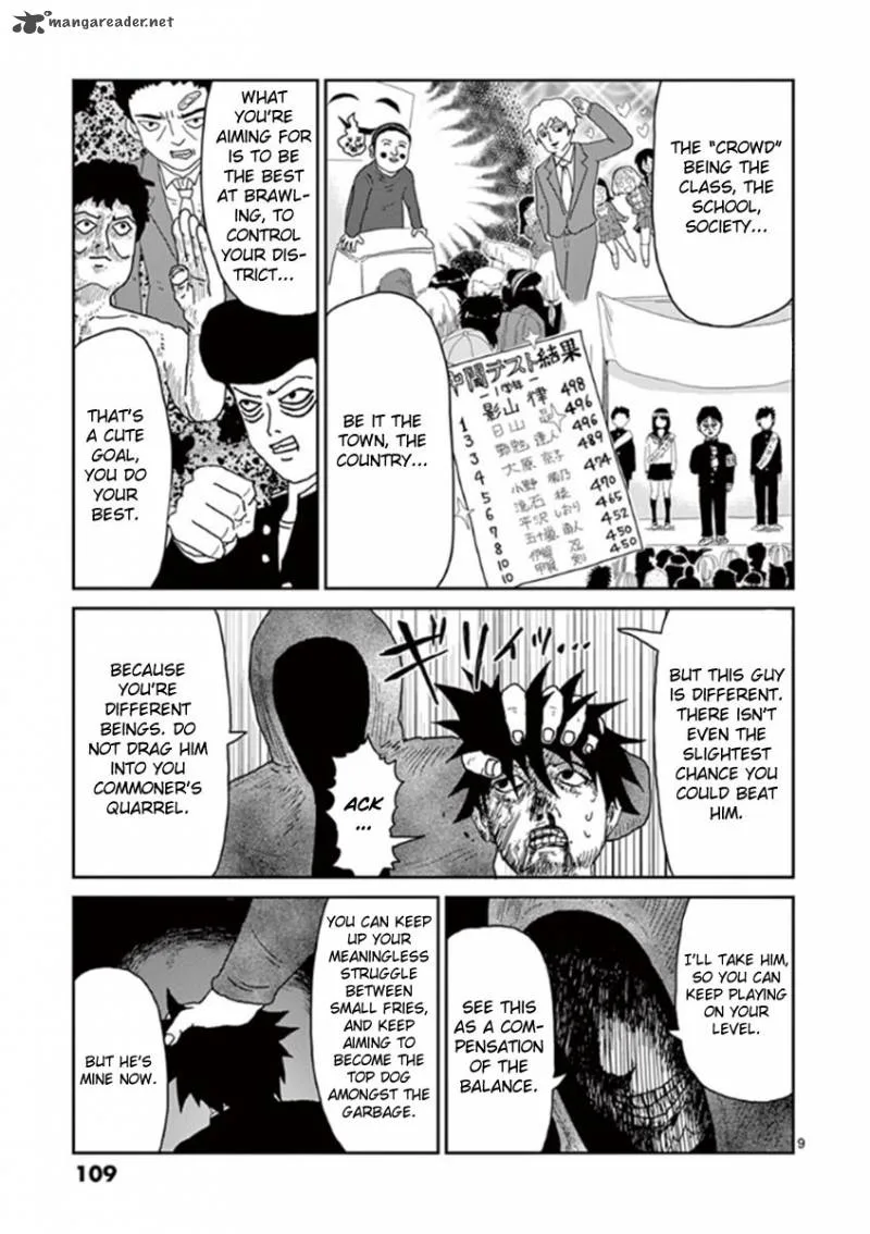 Mob Psycho 100 Chapter 31 page 9