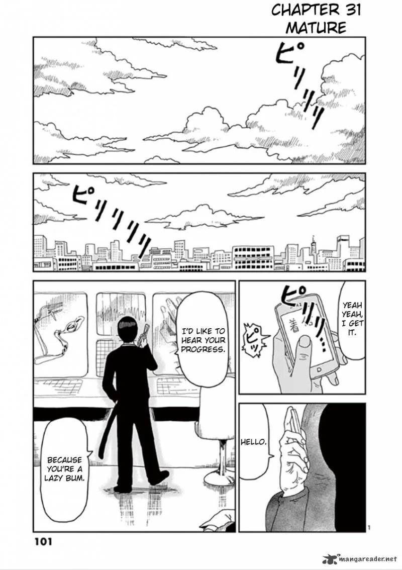 Mob Psycho 100 Chapter 31 page 1