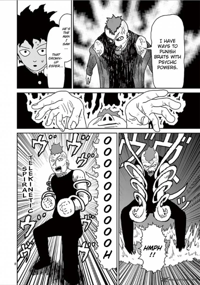 Mob Psycho 100 Chapter 32 page 8