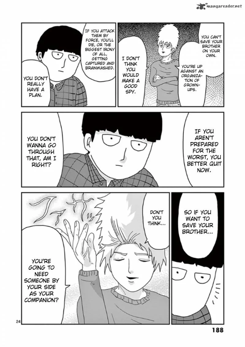 Mob Psycho 100 Chapter 34 page 24
