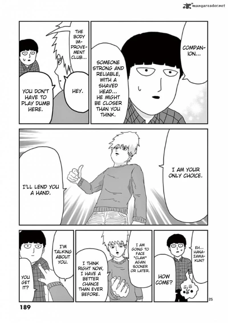 Mob Psycho 100 Chapter 34 page 25