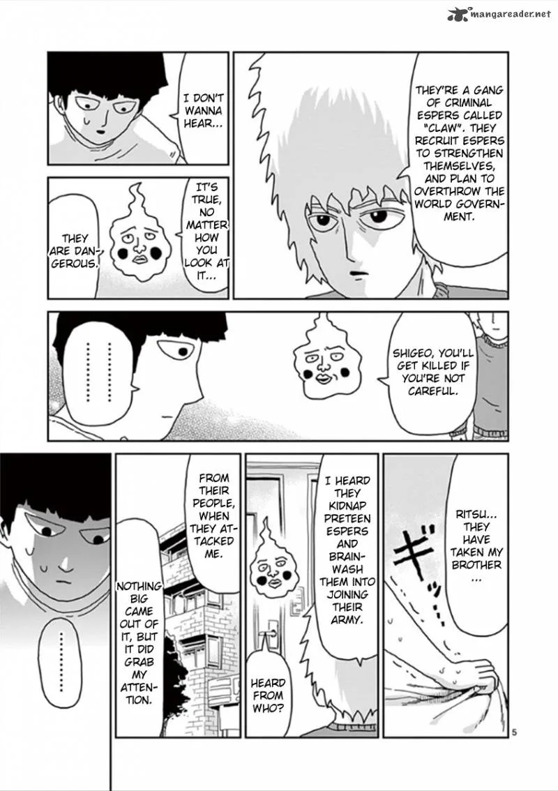 Mob Psycho 100 Chapter 34 page 5