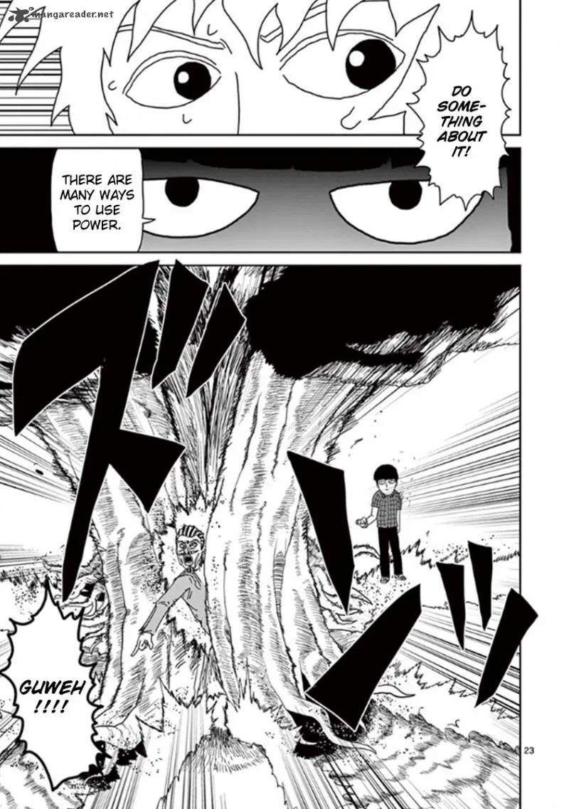 Mob Psycho 100 Chapter 36 page 23