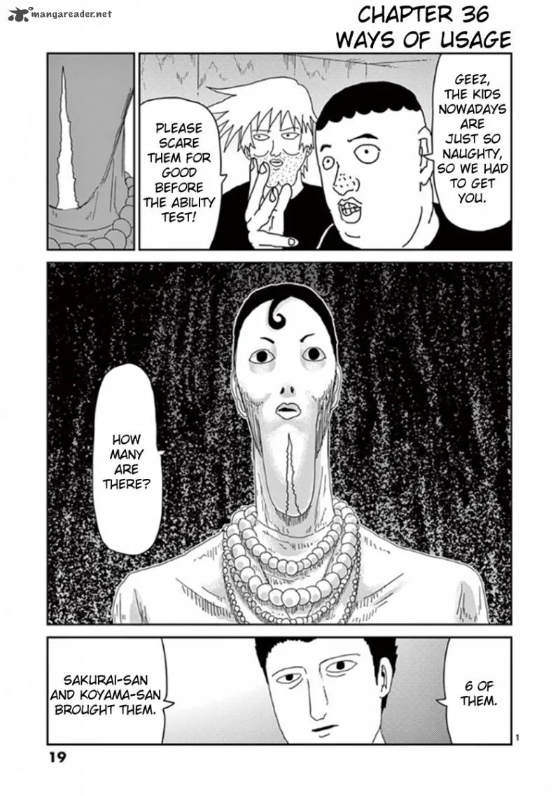 Mob Psycho 100 Chapter 36 page 1