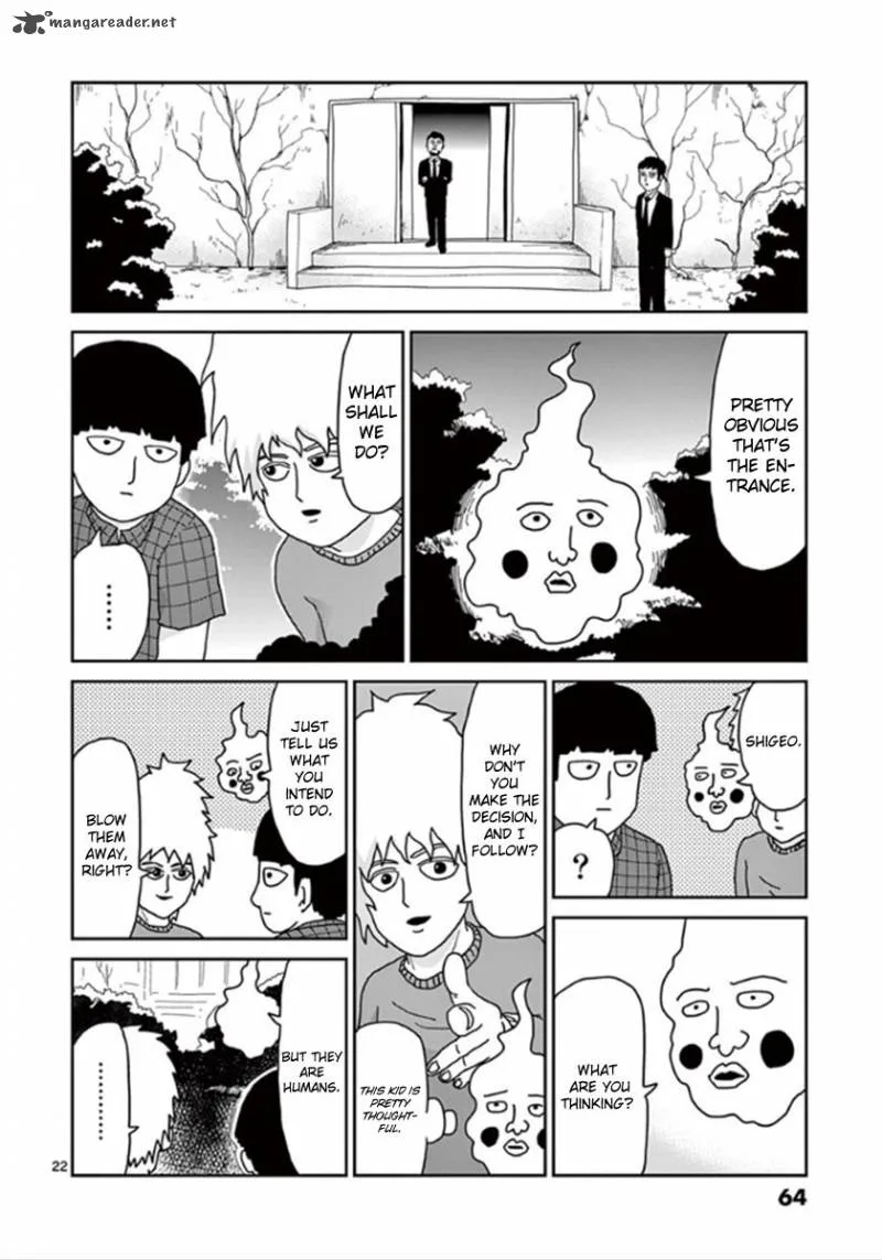 Mob Psycho 100 Chapter 37 page 22