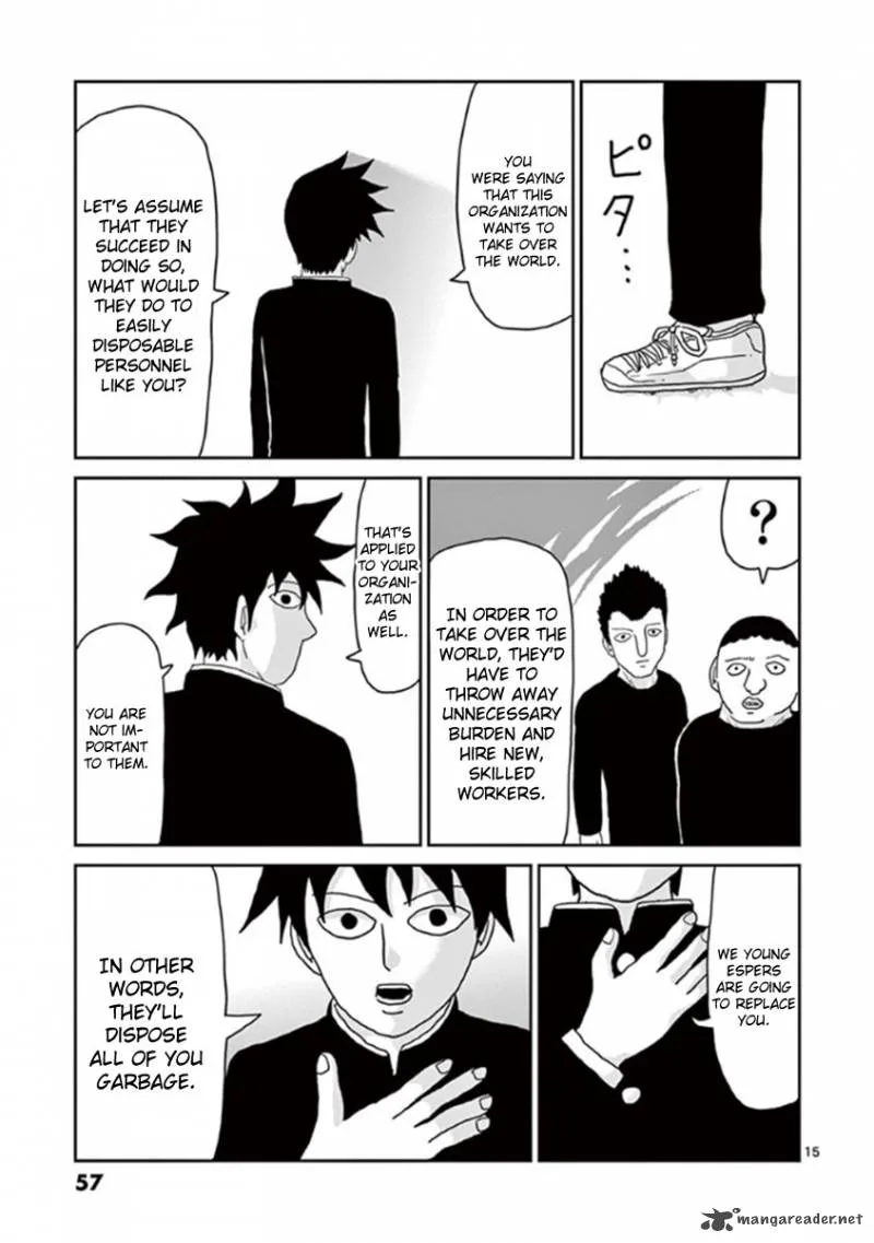 Mob Psycho 100 Chapter 37 page 15