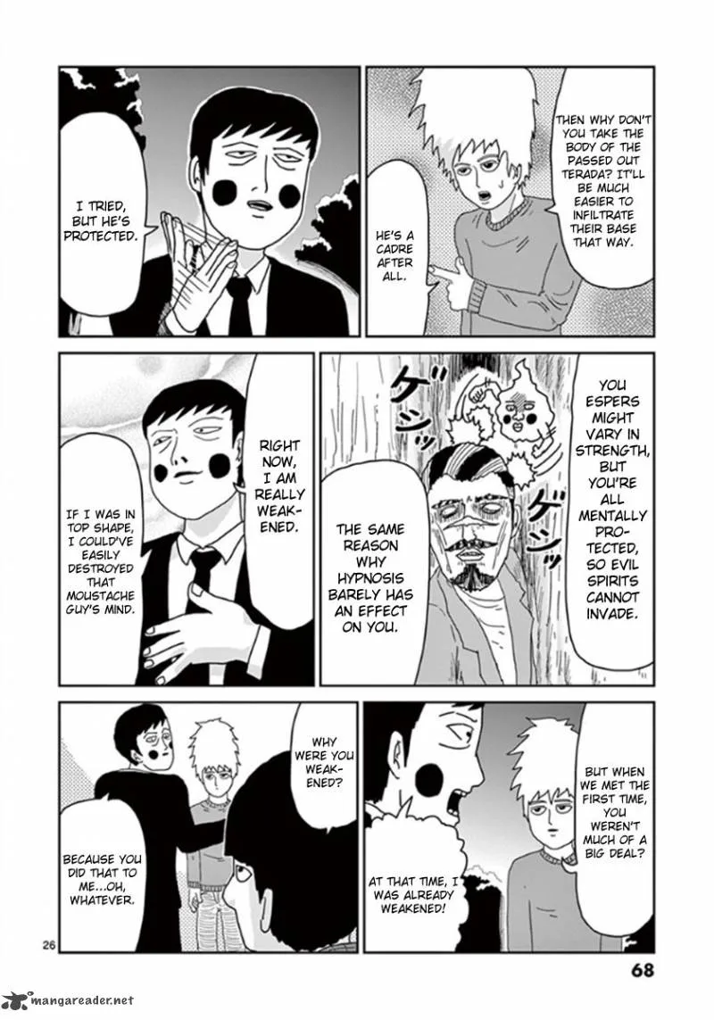 Mob Psycho 100 Chapter 37 page 26