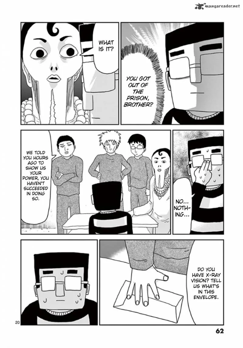 Mob Psycho 100 Chapter 37 page 20