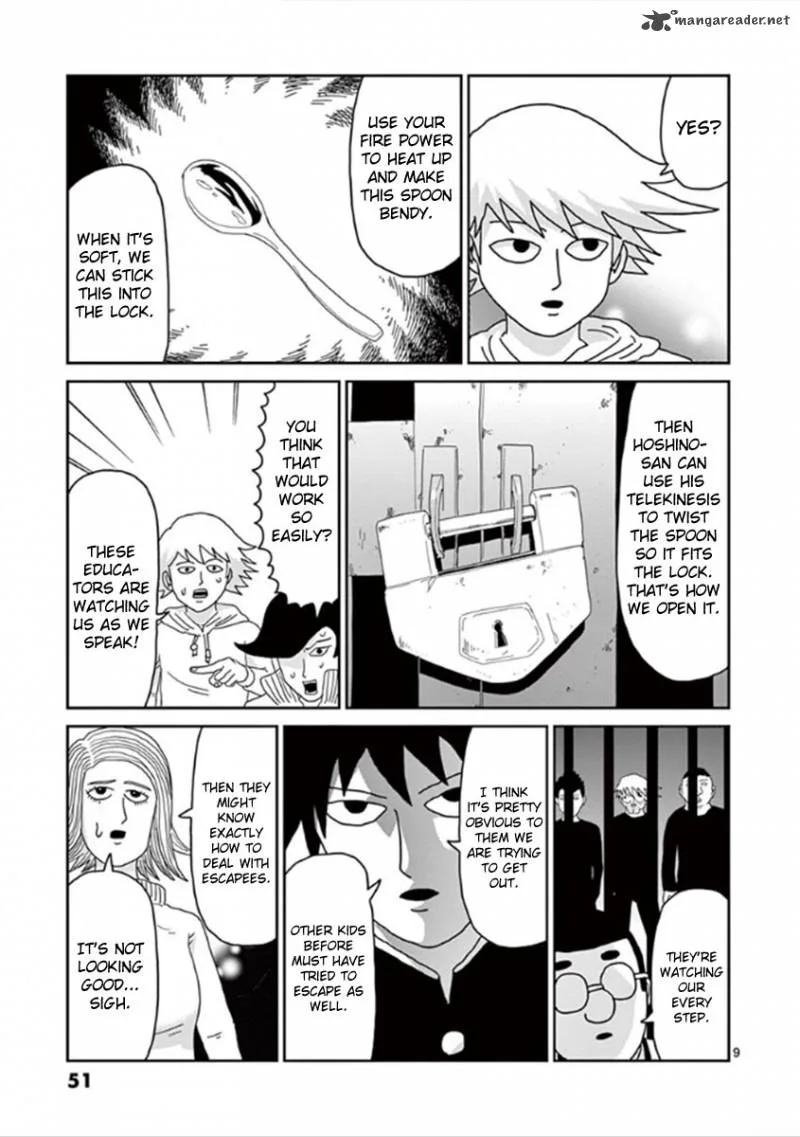 Mob Psycho 100 Chapter 37 page 9