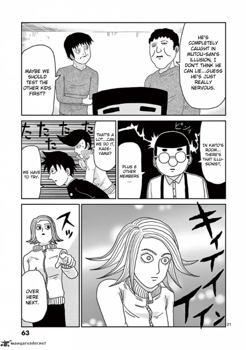 Mob Psycho 100 Chapter 37 page 21