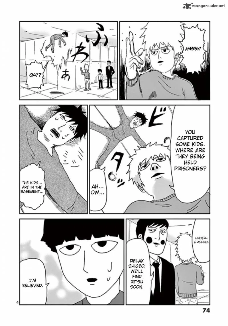 Mob Psycho 100 Chapter 38 page 4