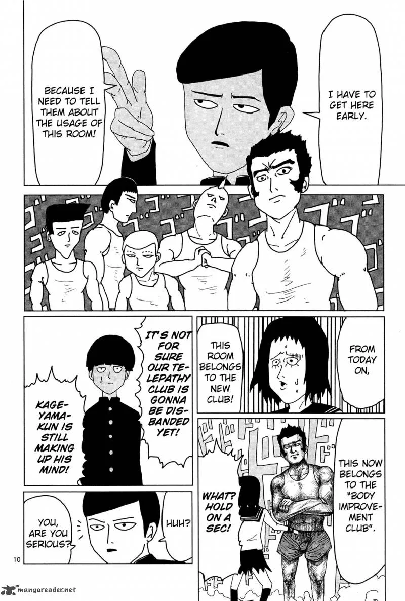Mob Psycho 100 Chapter 4 page 10