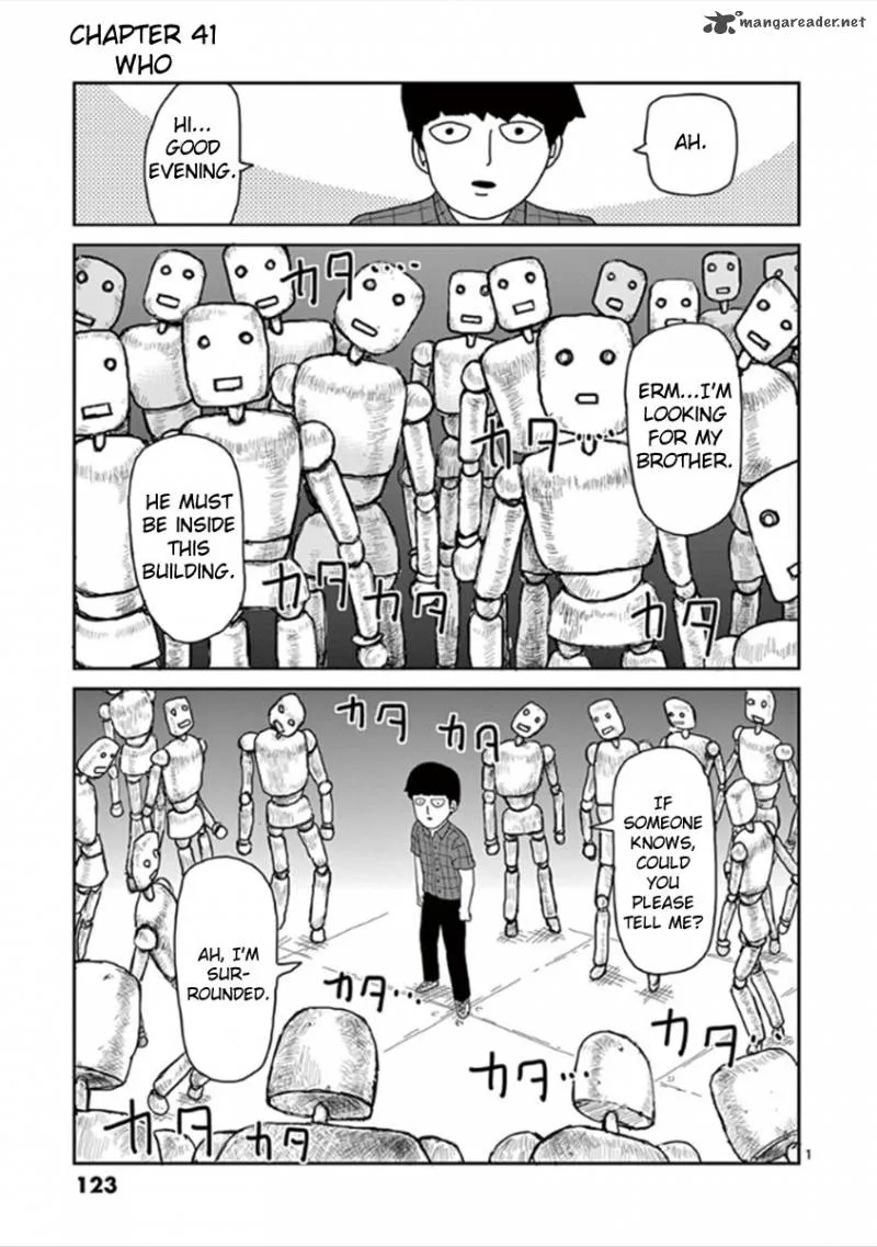 Mob Psycho 100 Chapter 41 page 1