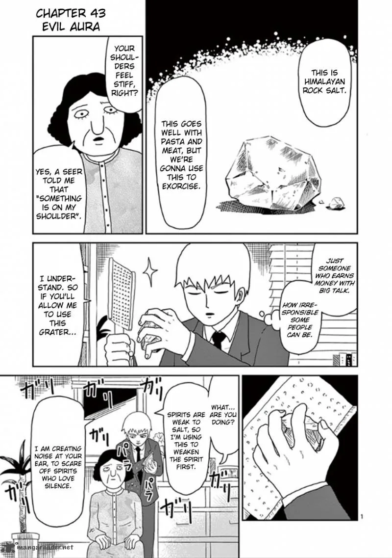 Mob Psycho 100 Chapter 43 page 1
