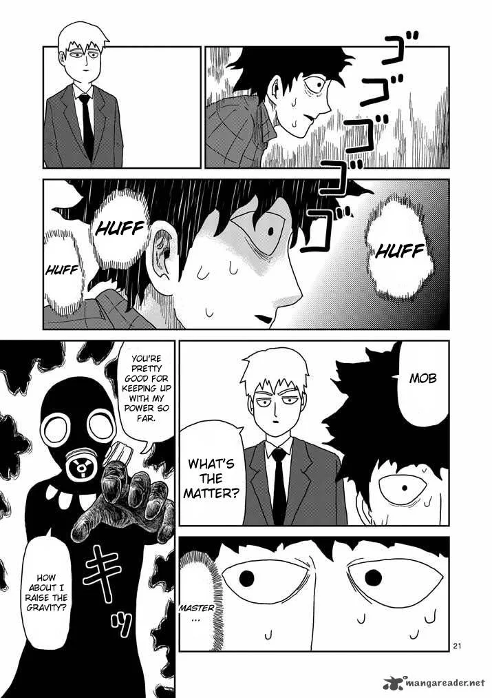 Mob Psycho 100 Chapter 45 page 21