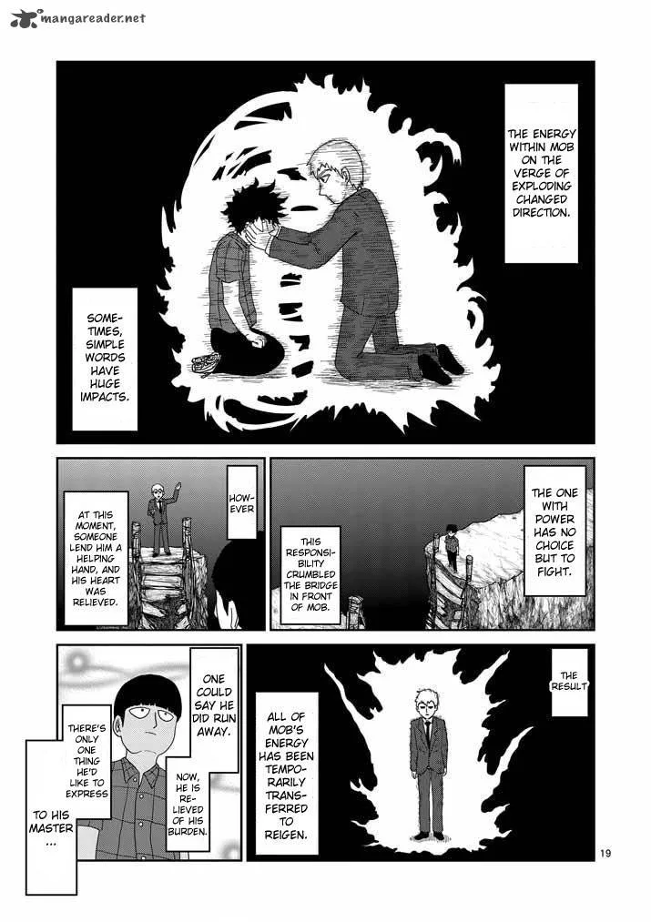 Mob Psycho 100 Chapter 47 page 18