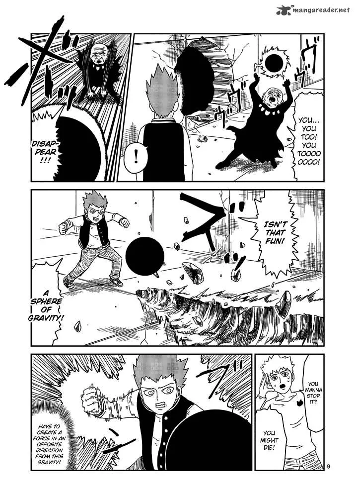 Mob Psycho 100 Chapter 49 page 9