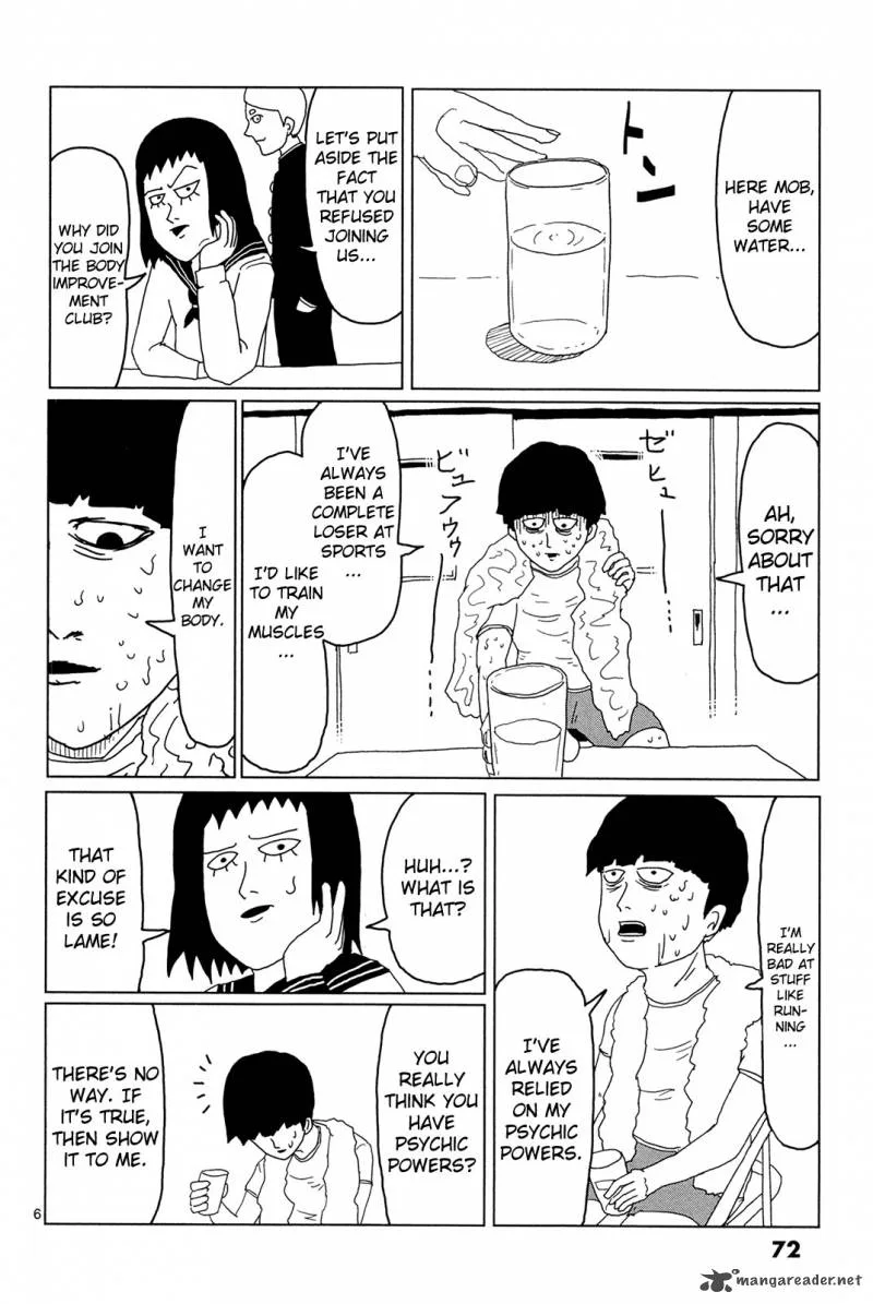 Mob Psycho 100 Chapter 5 page 6