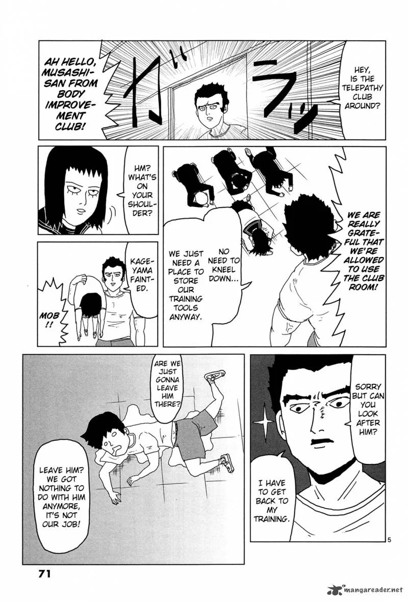 Mob Psycho 100 Chapter 5 page 5