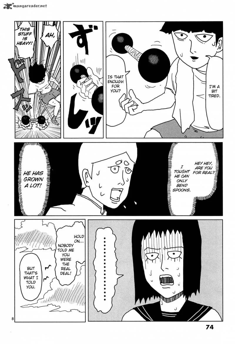 Mob Psycho 100 Chapter 5 page 8