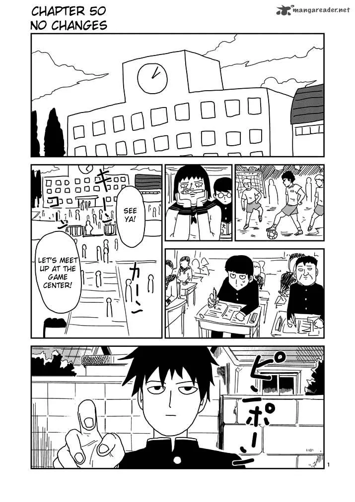 Mob Psycho 100 Chapter 50 page 1