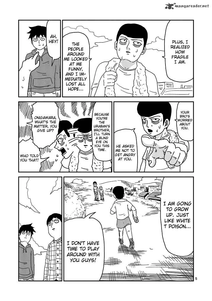 Mob Psycho 100 Chapter 50 page 5