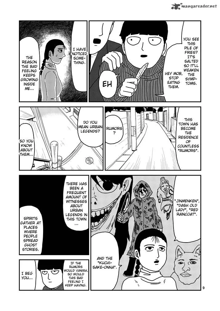 Mob Psycho 100 Chapter 53 page 9