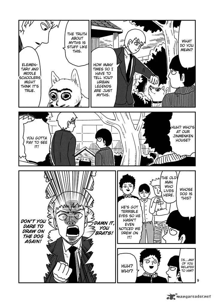 Mob Psycho 100 Chapter 54 page 9