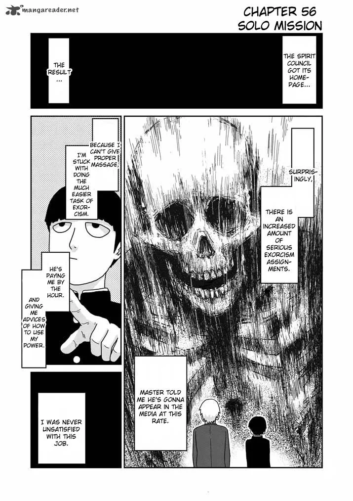 Mob Psycho 100 Chapter 56 page 1