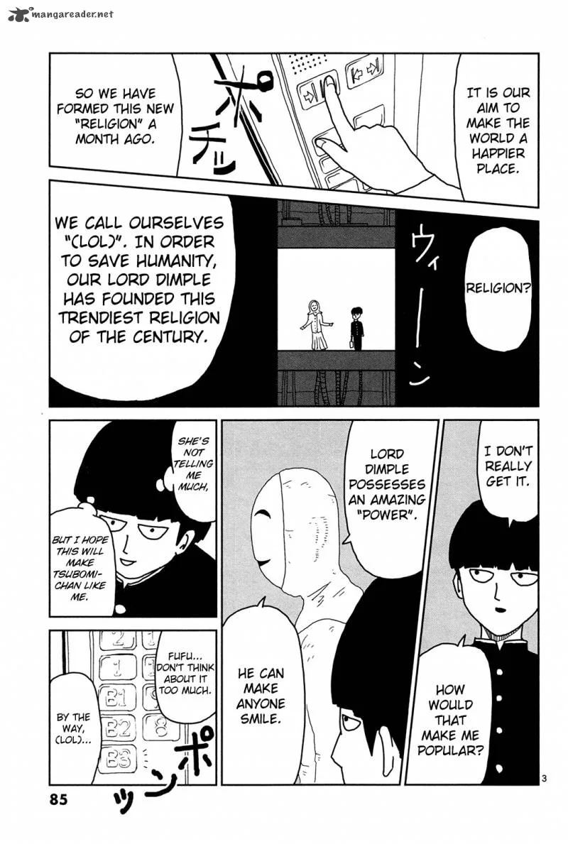 Mob Psycho 100 Chapter 6 page 3