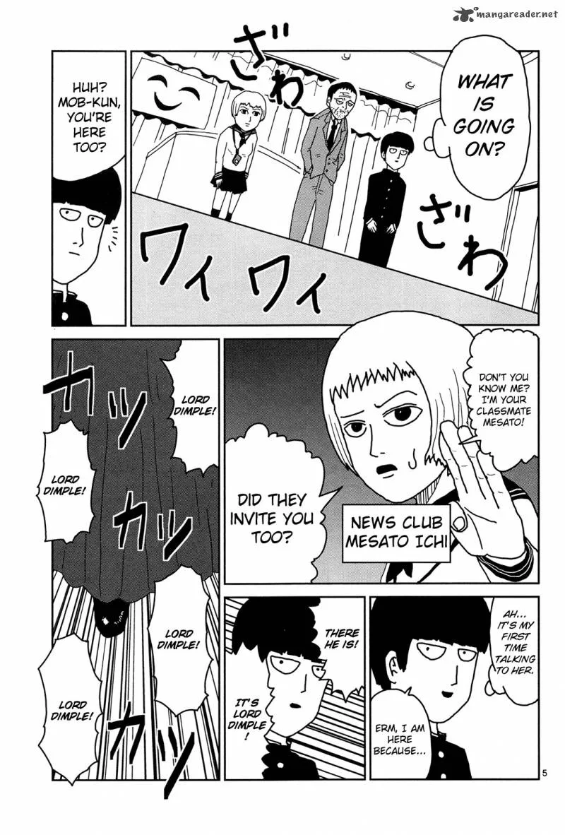 Mob Psycho 100 Chapter 6 page 5