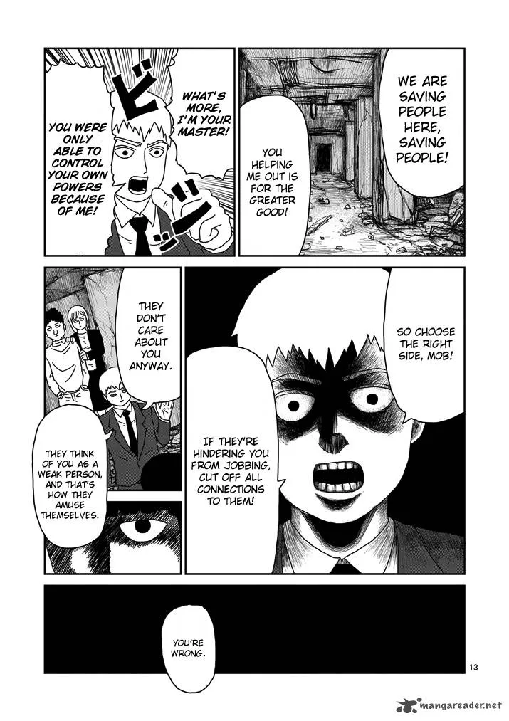 Mob Psycho 100 Chapter 68 page 13