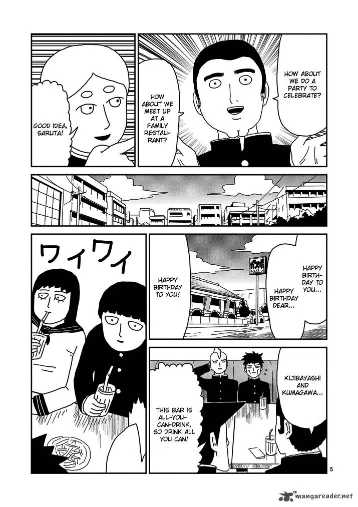 Mob Psycho 100 Chapter 68 page 5