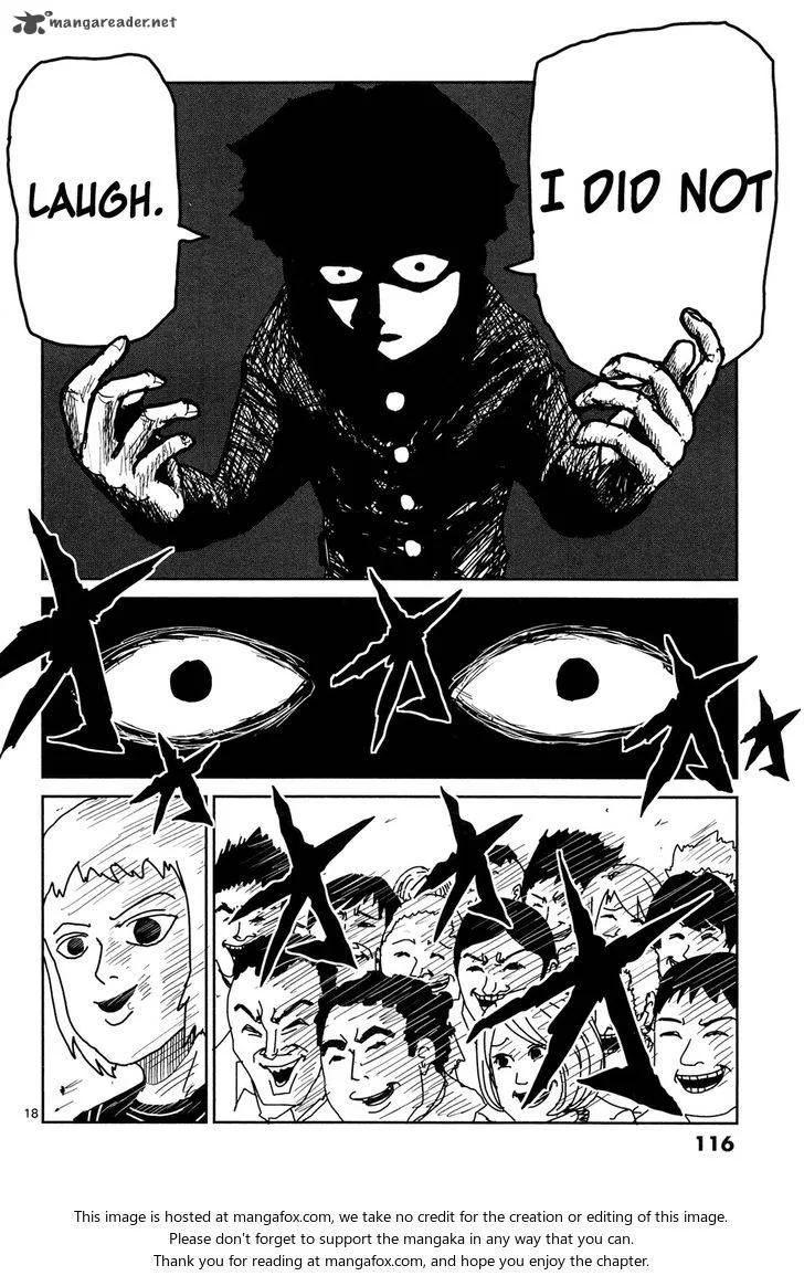 Mob Psycho 100 Chapter 7 page 18