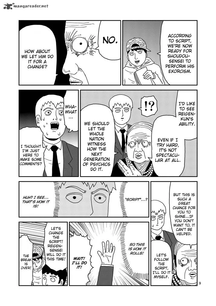 Mob Psycho 100 Chapter 71 page 9