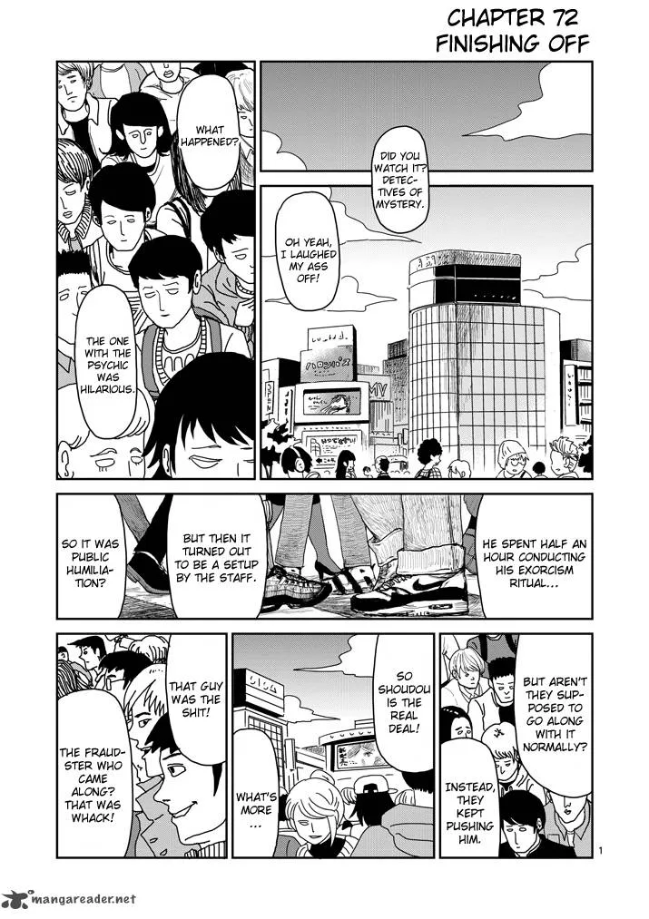 Mob Psycho 100 Chapter 72 page 1