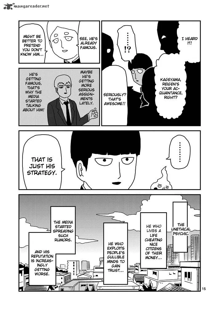Mob Psycho 100 Chapter 72 page 15