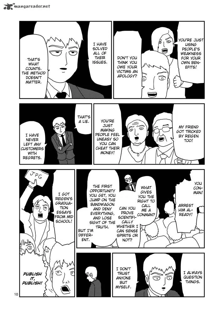 Mob Psycho 100 Chapter 72 page 10