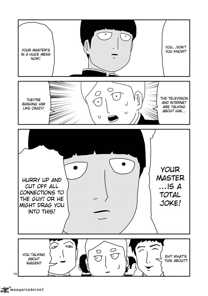 Mob Psycho 100 Chapter 72 page 14