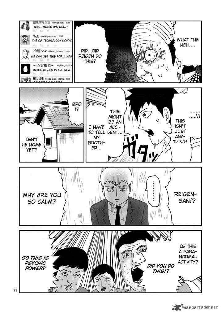 Mob Psycho 100 Chapter 73 page 22