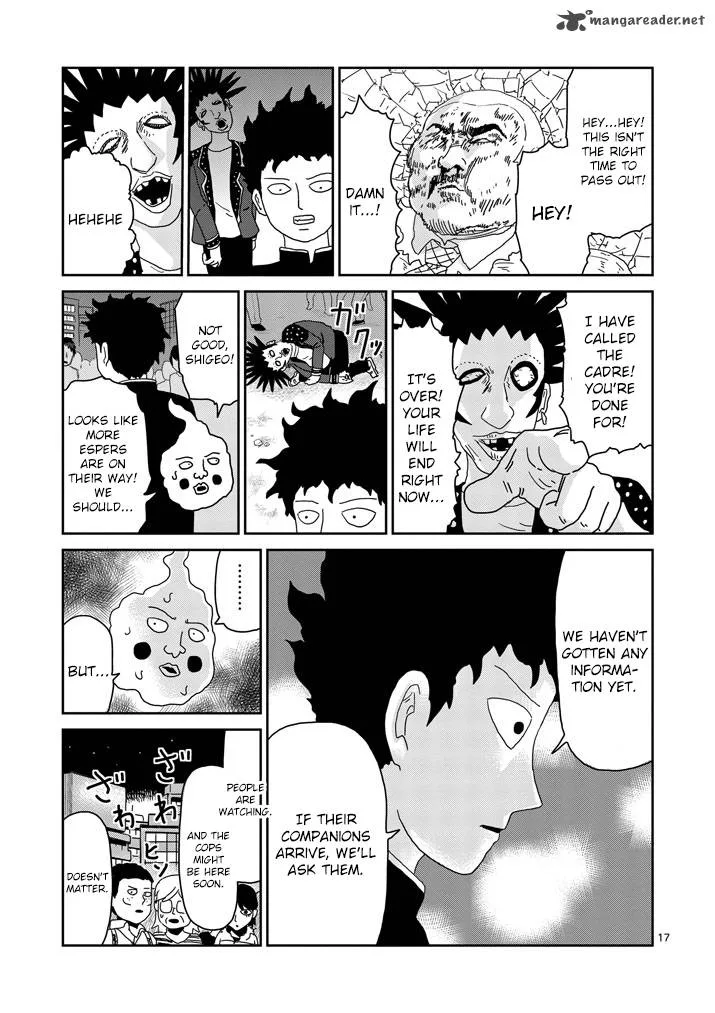 Mob Psycho 100 Chapter 77 page 17