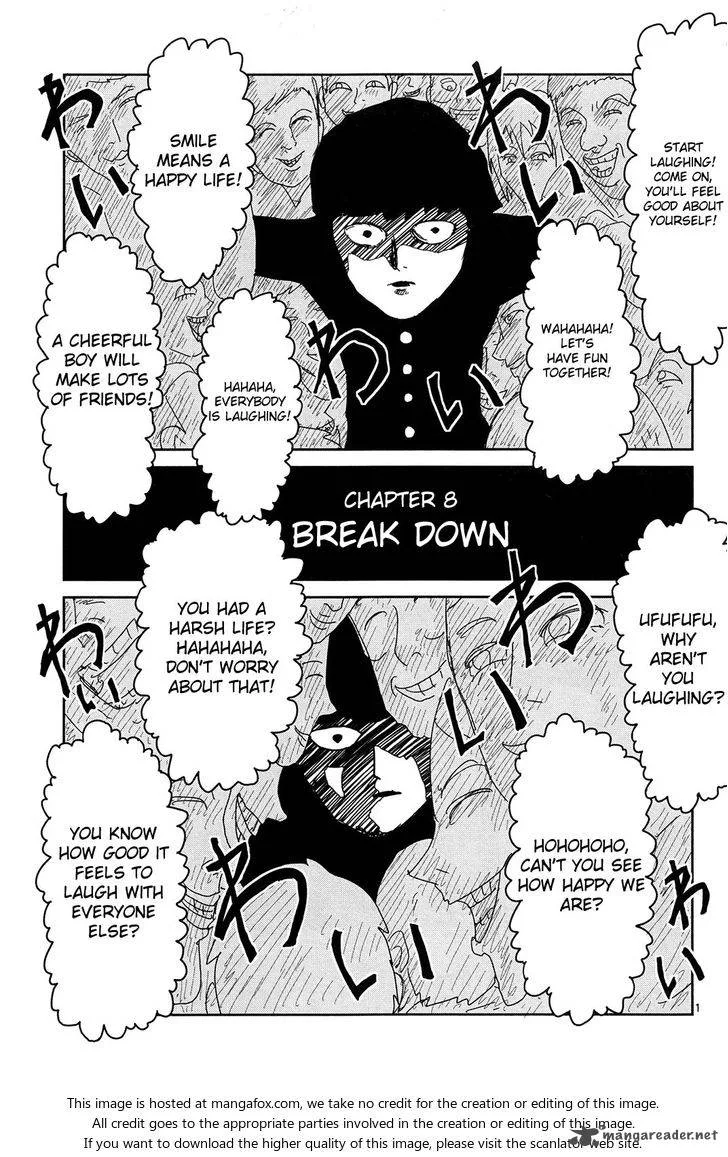Mob Psycho 100 Chapter 8 page 1