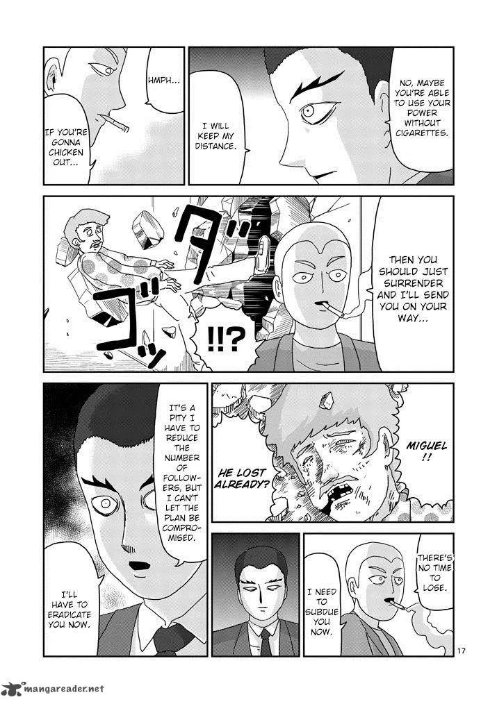 Mob Psycho 100 Chapter 80 page 17